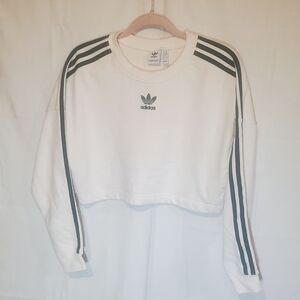 Adidas Adibreak Cropped French Terry Sweatshirt